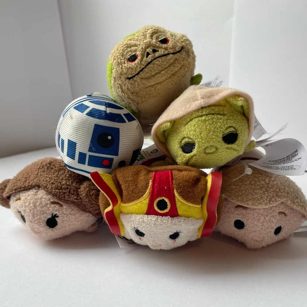 Lot of 6 Star Wars tsum tsum